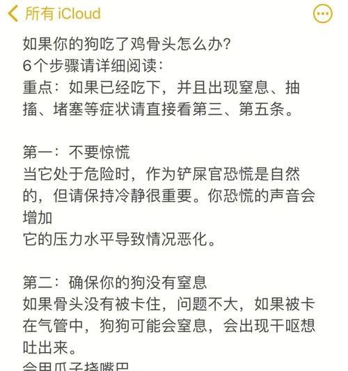 《迷失岛》骨头危机（应对游戏中的食品安全问题，让爱犬安心健康）